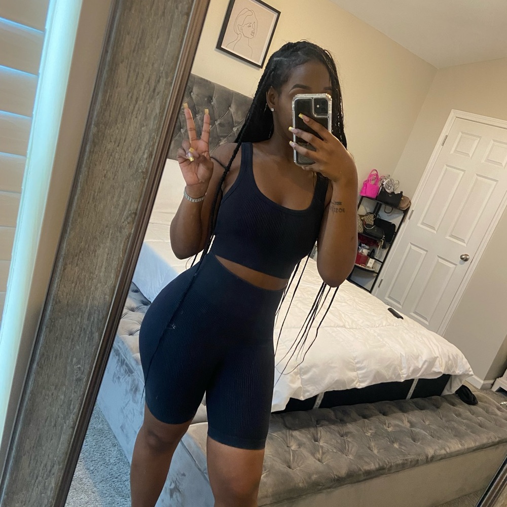 2pc Stretch Short Set